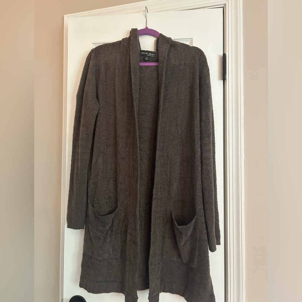 Barefoot Dreams Grey cardigan